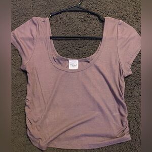 Tshirt from tillys, grayish purpleish color